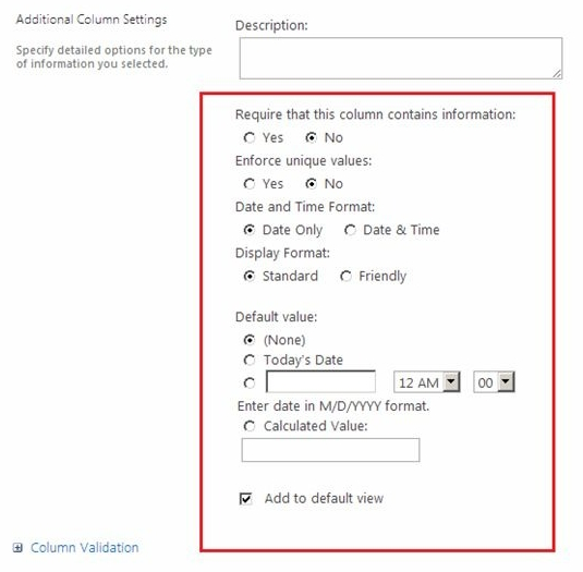 Create a list column 